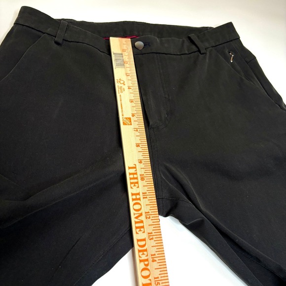 LULULEMON ABC Classic Fit 5 Pocket Pant 32"L Black Mens‎ Size 34 E4 Stretch - Picture 13 of 13